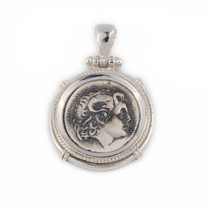 Alexander the Great & Lysimachus Coin Pendant - Image 1