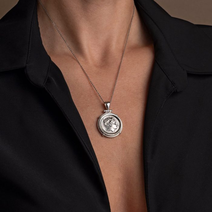 Alexander the Great & Lysimachus Coin Pendant - Image 2