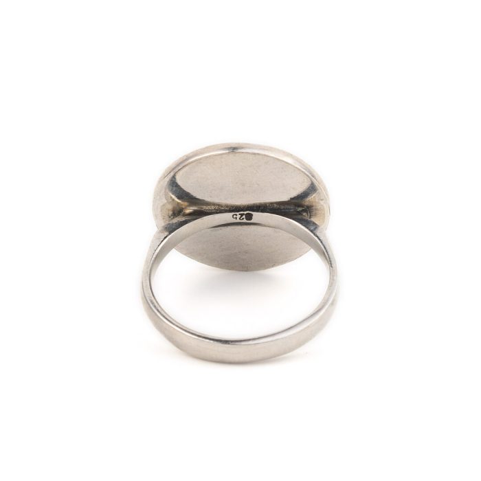 Athena Goddess of Wisdom Ring - Sterling Silver - Image 4