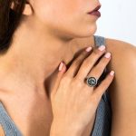 Athena Goddess of Wisdom Ring - Sterling Silver - Image 5