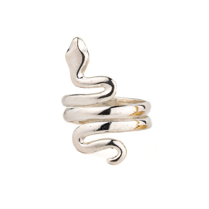 Snake Ring – Sterling Silver 925 - Image 1