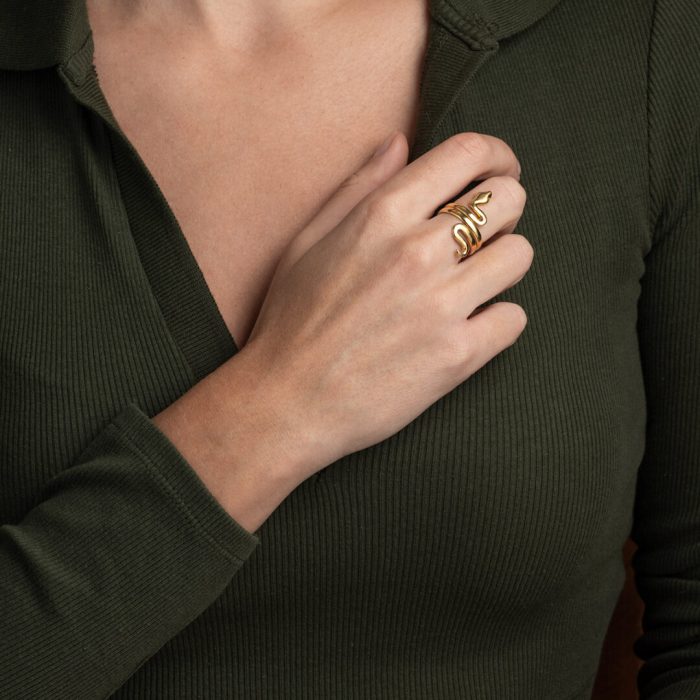 Snake Ring – Sterling Silver 925 - Image 2