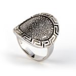 Phaistos Disc Meander Ring - 925 Sterling Silver - Image 8