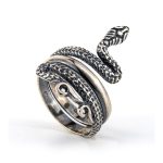 Snake Ring - 925 Sterling Silver - Image 3