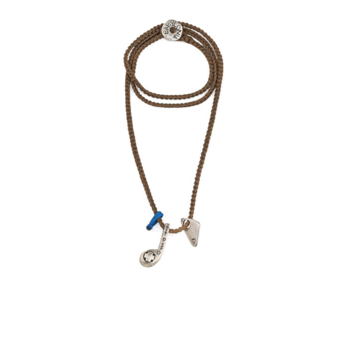 Babylonia Necklace Faith Note  – 935 Sterling Silver - Image 1