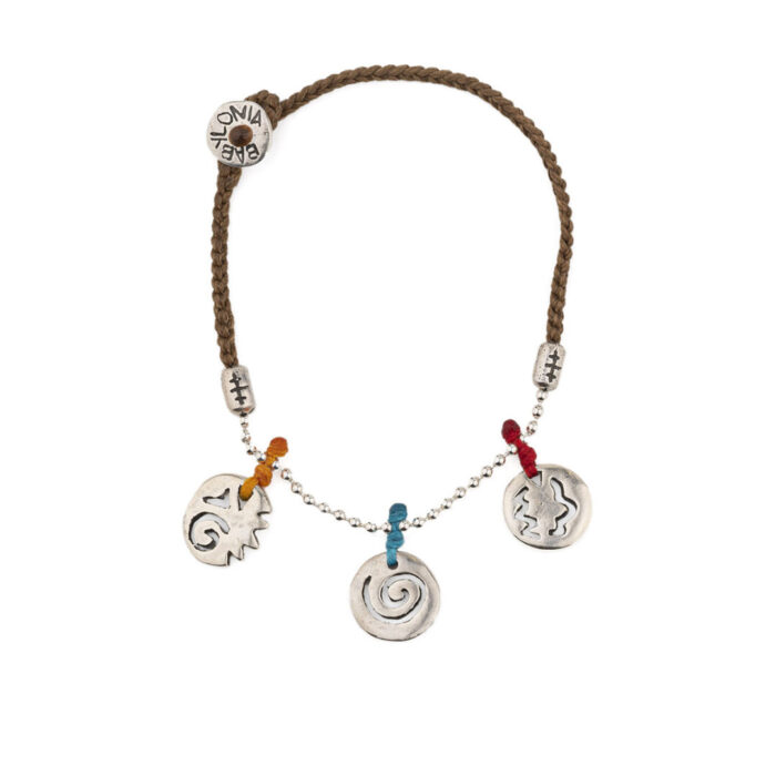 Babylonia Bracelet Charms Linked – 935 Sterling Silver - Image 1