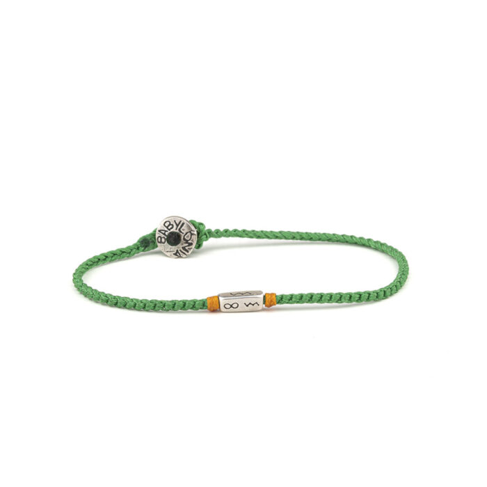Babylonia Bracelet Infinity Block  – 935 Sterling Silver - Image 1