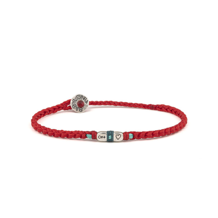 Babylonia Bracelet Safety in Heart – 935 Sterling Silver - Image 1