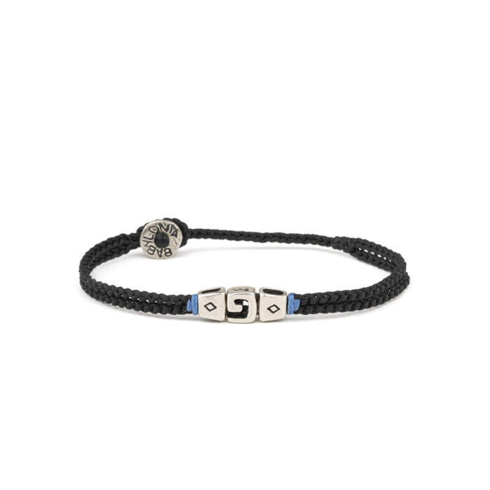 Babylonia Bracelet Greek Key – 935 Sterling Silver - Image 1