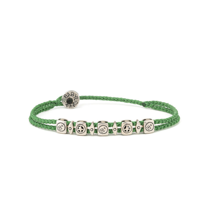 Babylonia Bracelet Fantasy in Wedges – 935 Sterling Silver - Image 1