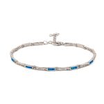 Meander Bracelet – 925 Sterling Silver with Opal - Image 9
