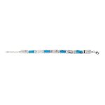 Meander Bracelet – 925 Sterling Silver with Opal - Image 3