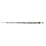 Meander Link Bracelet – 925 Sterling Silver with Opal - Image 10