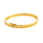 Βραχιόλι Χειροπέδα με Μαίανδρο- Ασήμι 925