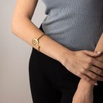 Spiral Hinge Bracelet - 925 Sterling Silver and Gold Plated - Image 5