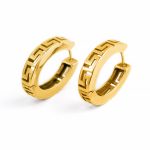Meander Clip Earrings - Image 8