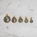 Alexander the Great Coin Pendant - 14K Gold and Sterling Silver - Image 4