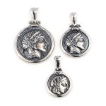Ancient Greek Coin Athena Owl Tetradrachm - 925 Sterling Silver - Image 4
