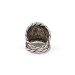 Goddess Athena Coin Ring - 14K Gold and 925 Sterling Silver - Image 5