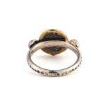 Hercules Ring with Emeralds - 14K Gold and Sterling Silver - Image 2