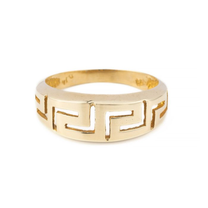 Meandros Ring 14K Gold - Image 1
