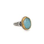 Gerochristo – Dione ring with Amazonite in sterling silver - Image 3