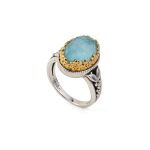 Gerochristo – Dione ring with Amazonite in sterling silver - Image 4