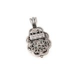 Gerochristo - Penelope Pendant is Sterling Silver with Gemstone - Image 4