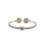 Gerochristo - Iris Bracelet in Sterling Silver with Gemstone - Image 2