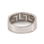 Meander ring with zircon - Sterling silver - Image 3