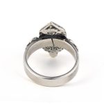 Engraved ring - 925⁰ sterling silver and gold plated - Image 3