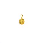 Kallisto round pendant in Gold plated silver 925 - Image 4