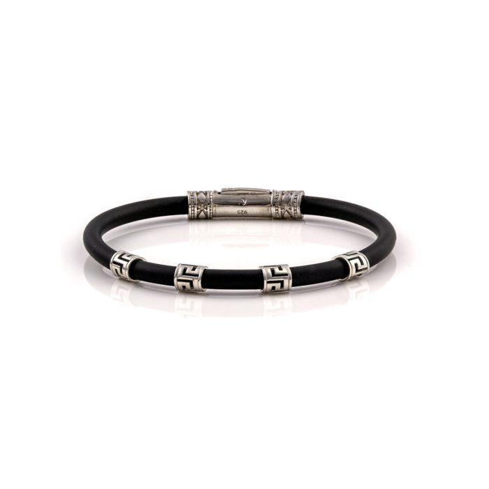 Greek Key Bracelet - Carbon polymide