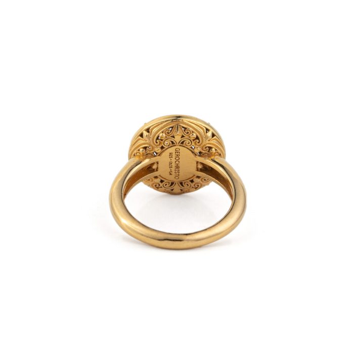 Kallisto Ring in Gold plated and 925 sterling silver - Image 4