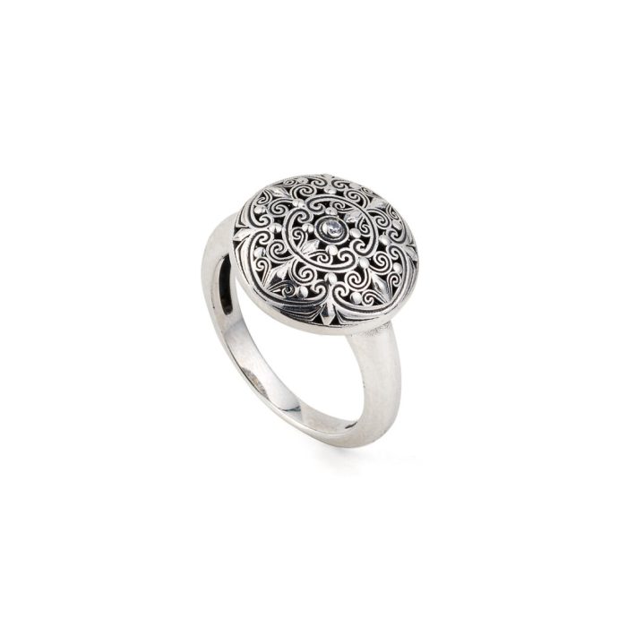 Gerochristo - Kallisto Ring oxidized silver 925 - Image 7