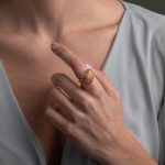 Gerochristo - Kallisto Heart Ring in oxidized silver 925 - Image 2