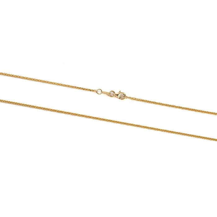 Byzantine Chain 925 Sterling Silver and Gold Plated - Image 1