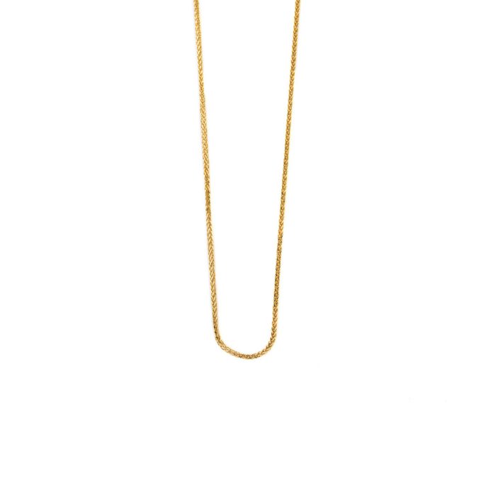 Byzantine Chain 925 Sterling Silver and Gold Plated - Image 2