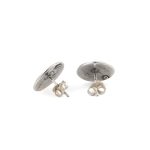 Minoan Phaistos Disk Earrings - Sterling Silver and Gold Plated - Image 5