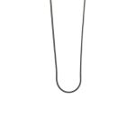 925 Sterling Silver Oxidised Wheat Chain - Image 2