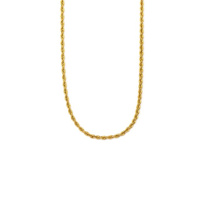 14K Gold Rope Chain - Image 1