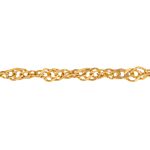 Twisted Chain - Gold Plated Silver 925 - Image 3