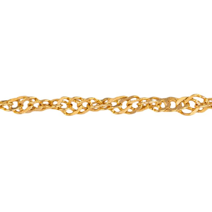 Twisted Chain - Gold Plated Silver 925 - Image 3