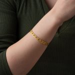 Greek Key Lace Cuff Bracelet - 925 Sterling Silver and Gold Plated - Image 2