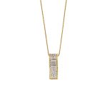 Greek Key Meander Lace Pendant