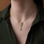 Greek Key Meander Lace Pendant - Image 2
