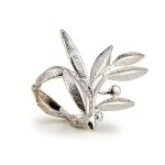 Ancient Greek Ring with olive leaves - Sterling Silver - Image 6