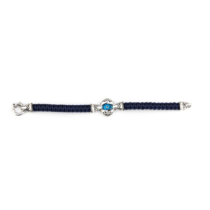 Βραχιόλι Macrame Μάτι – Ασήμι 925 Κοσμήματα Yianni - Image 10