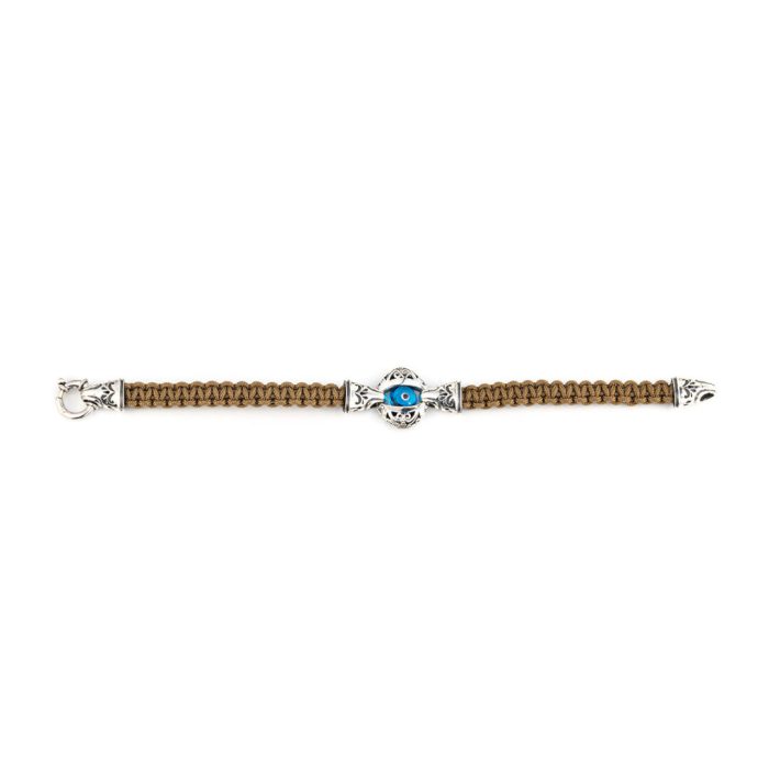 Βραχιόλι Macrame Μάτι – Ασήμι 925 Κοσμήματα Yianni - Image 11