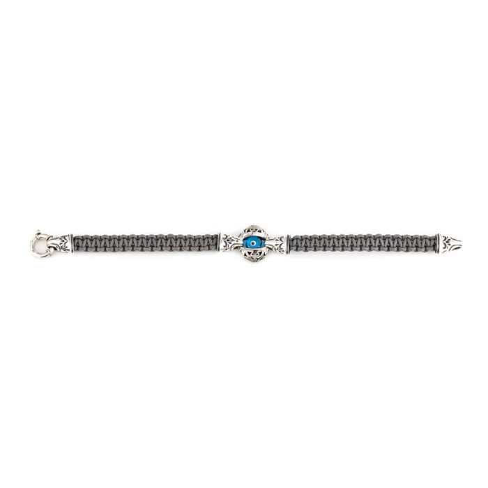 Βραχιόλι Macrame Μάτι – Ασήμι 925 Κοσμήματα Yianni - Image 12